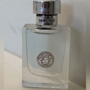 Versace mini glass bottle perfume cologne
